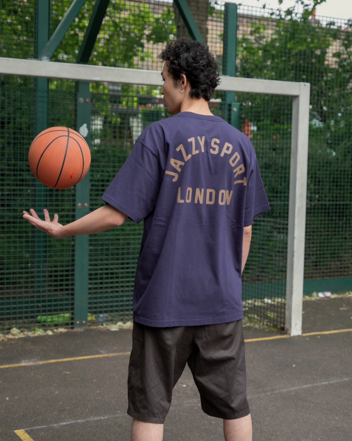 JS “London College Logo” T-SHIRTS NAVY
