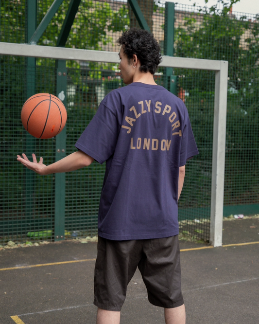 JS “London College Logo”  T-SHIRTS NAVY